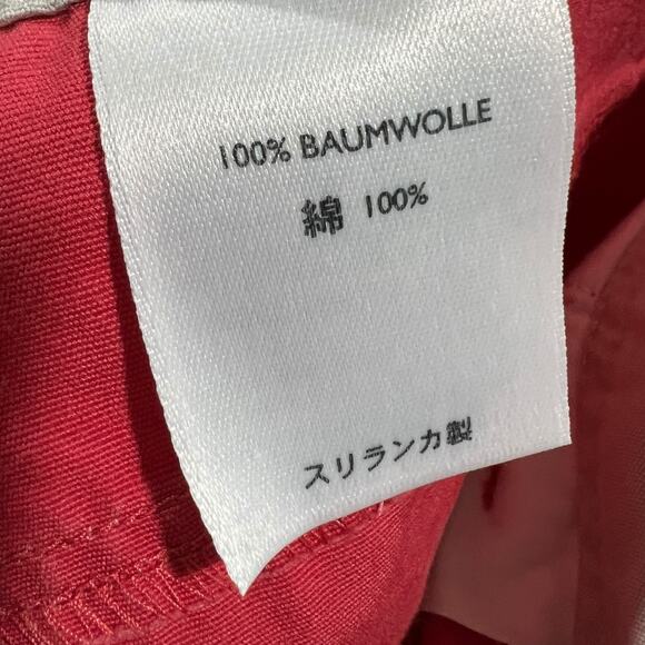 Eddie Bauer Cargo Shorts Size 10 Red Cotton Outdoor Casual Womens - Picture 8 of 9